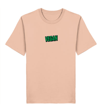 Fraiche Peche Classic T-Shirt Embroidery – Vegan - Vegayn