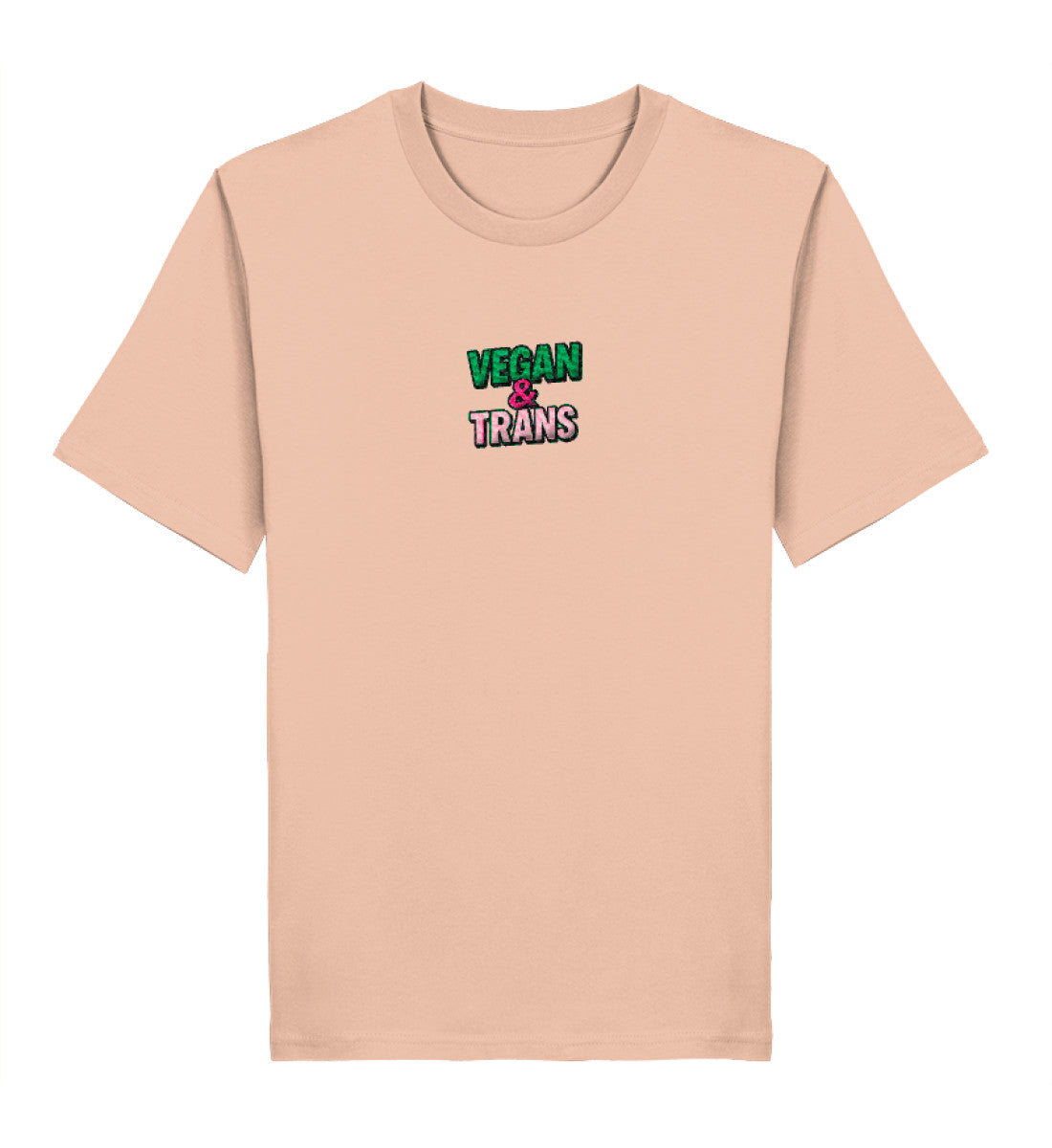 Fraiche Peche Classic T-Shirt Embroidery – Vegan & Trans - Vegayn