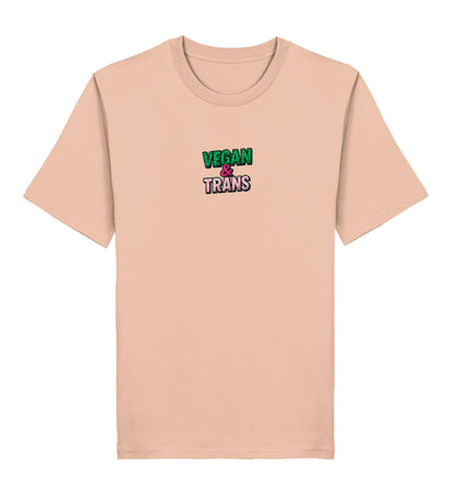 Fraiche Peche Classic T-Shirt Embroidery – Vegan & Trans - Vegayn