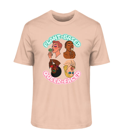 Fraiche Peche Classic T-Shirt – Plant-based, Queer-faced - Vegayn