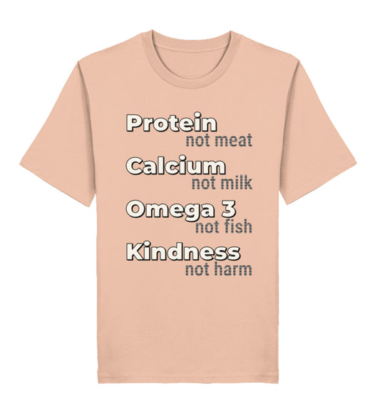 Fraiche Peche Classic T-Shirt – Protein, not meat... - Vegayn