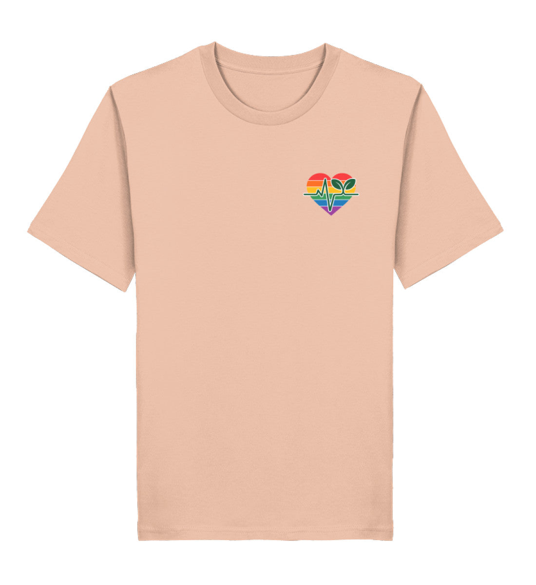 Fraiche Peche Classic T-Shirt – Queer-Vegan ECG - Vegayn