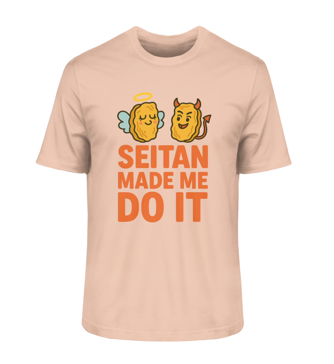 Fraiche Peche Classic T-Shirt – Seitan made me do it - Vegayn