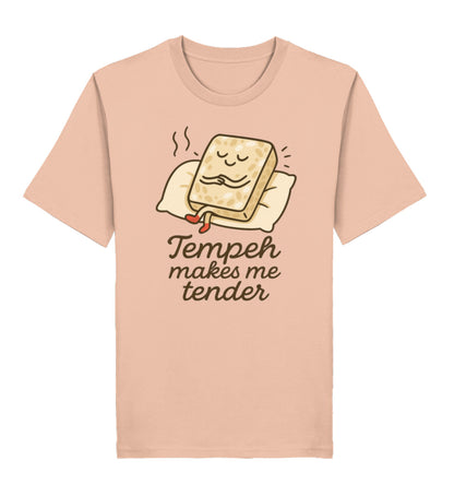Fraiche Peche Classic T-Shirt – Tempeh makes me tender - Vegayn
