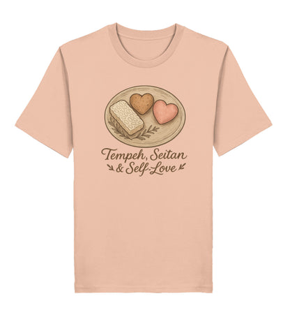 Fraiche Peche Classic T-Shirt – Tempeh, seitan & self-love - Vegayn