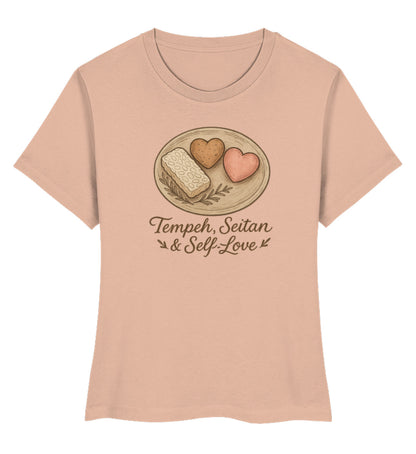 Fraiche Peche Short-Fit T-Shirt – Tempeh, seitan & self-love - Vegayn