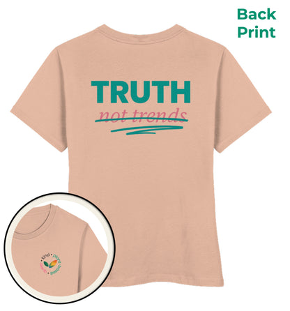 Fraiche Peche Short-Fit T-Shirt – Truth, not trends - Vegayn