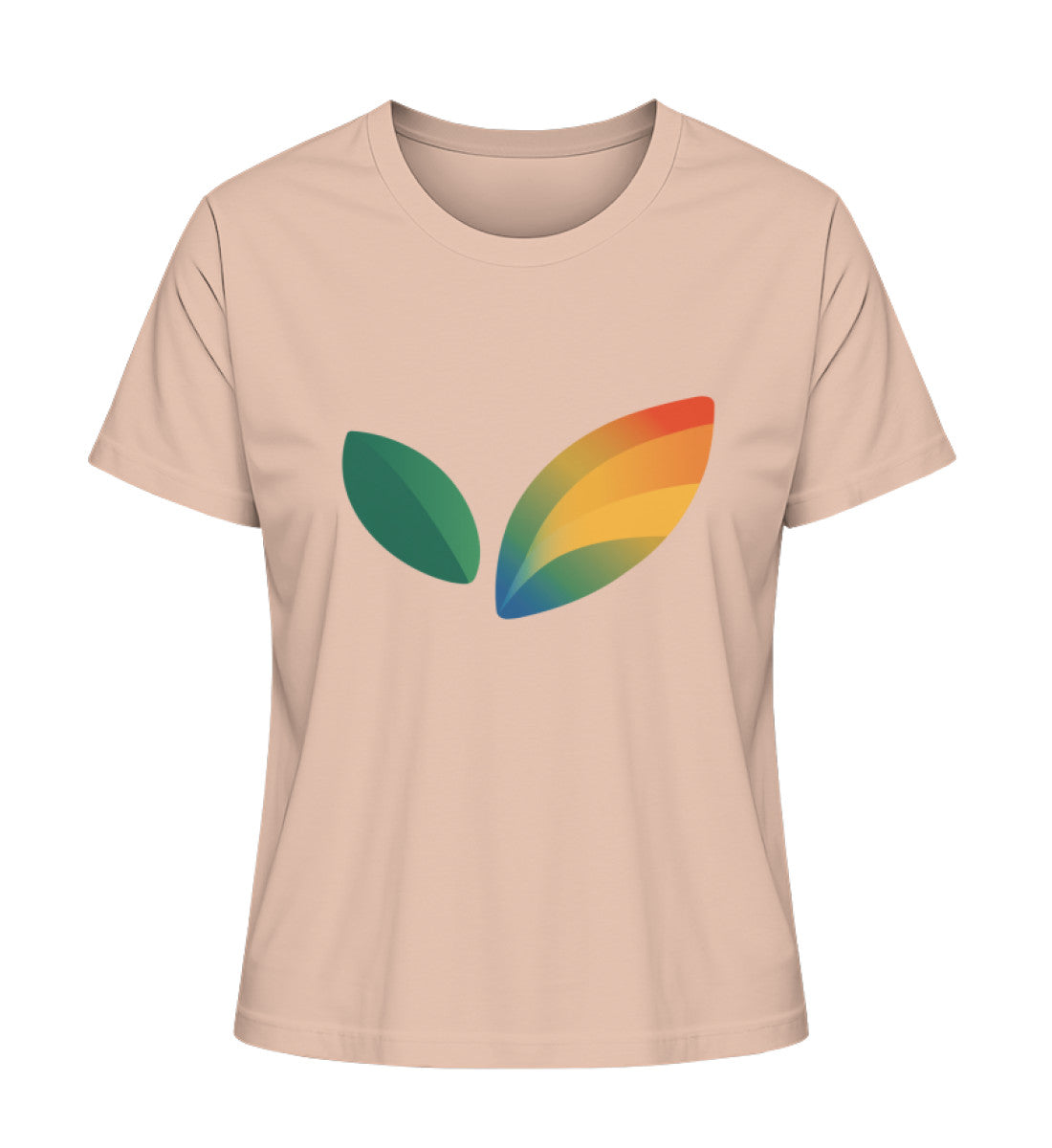 Fraiche Peche Short-Fit T-Shirt – Vegayn Leaf