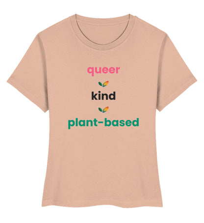 Fraiche Peche Short-Fit T-Shirt – queer • kind • plant-based - Vegayn