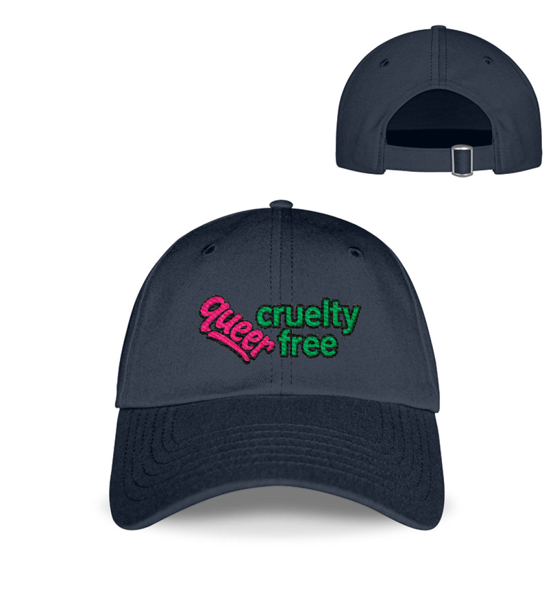 French Navy Cap Embroidery – Queer & cruelty-free - Vegayn