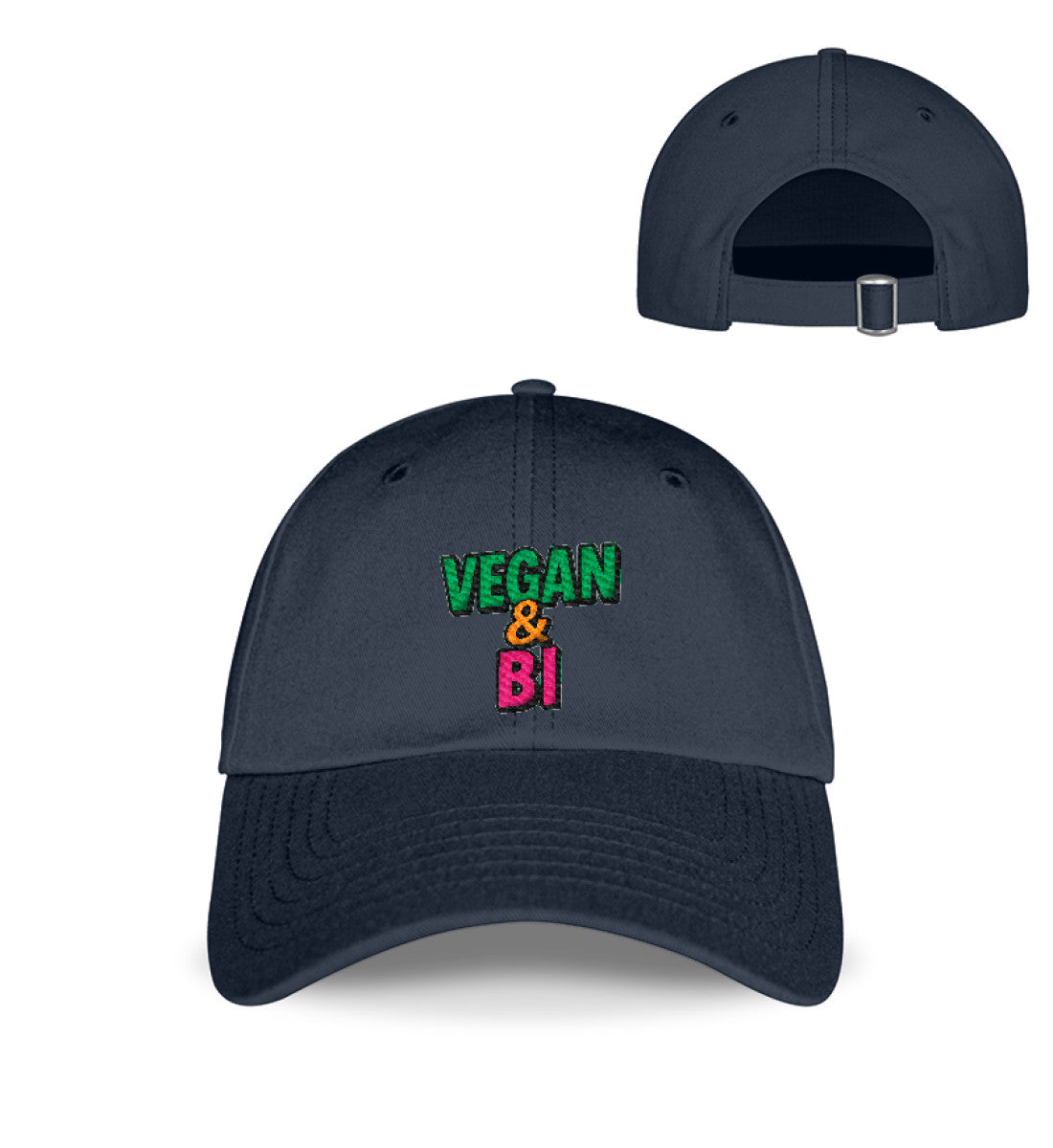French Navy Cap Embroidery – Vegan & Bi - Vegayn