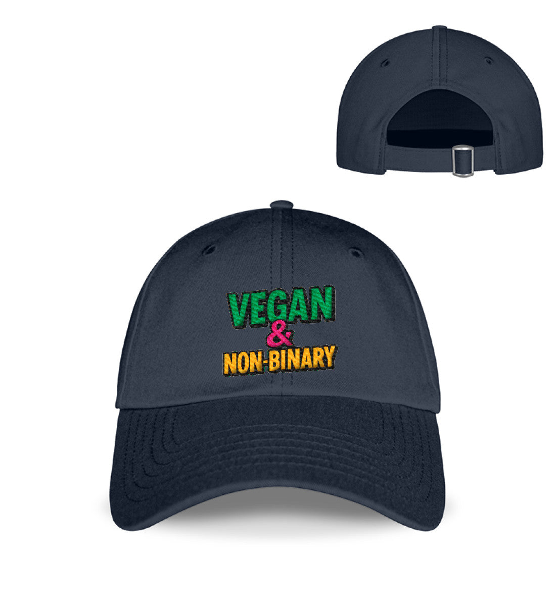 French Navy Cap Embroidery – Vegan & Non-Binary - Vegayn