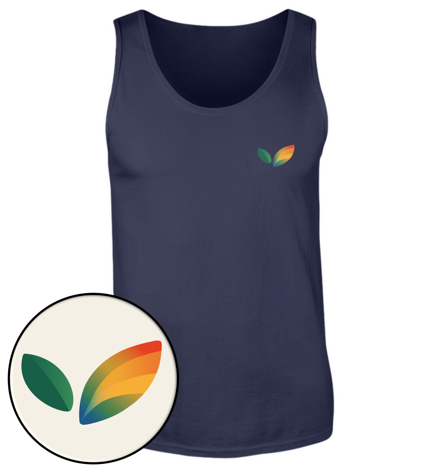 French Navy Tank Top – Vegayn Queer Little Leaf