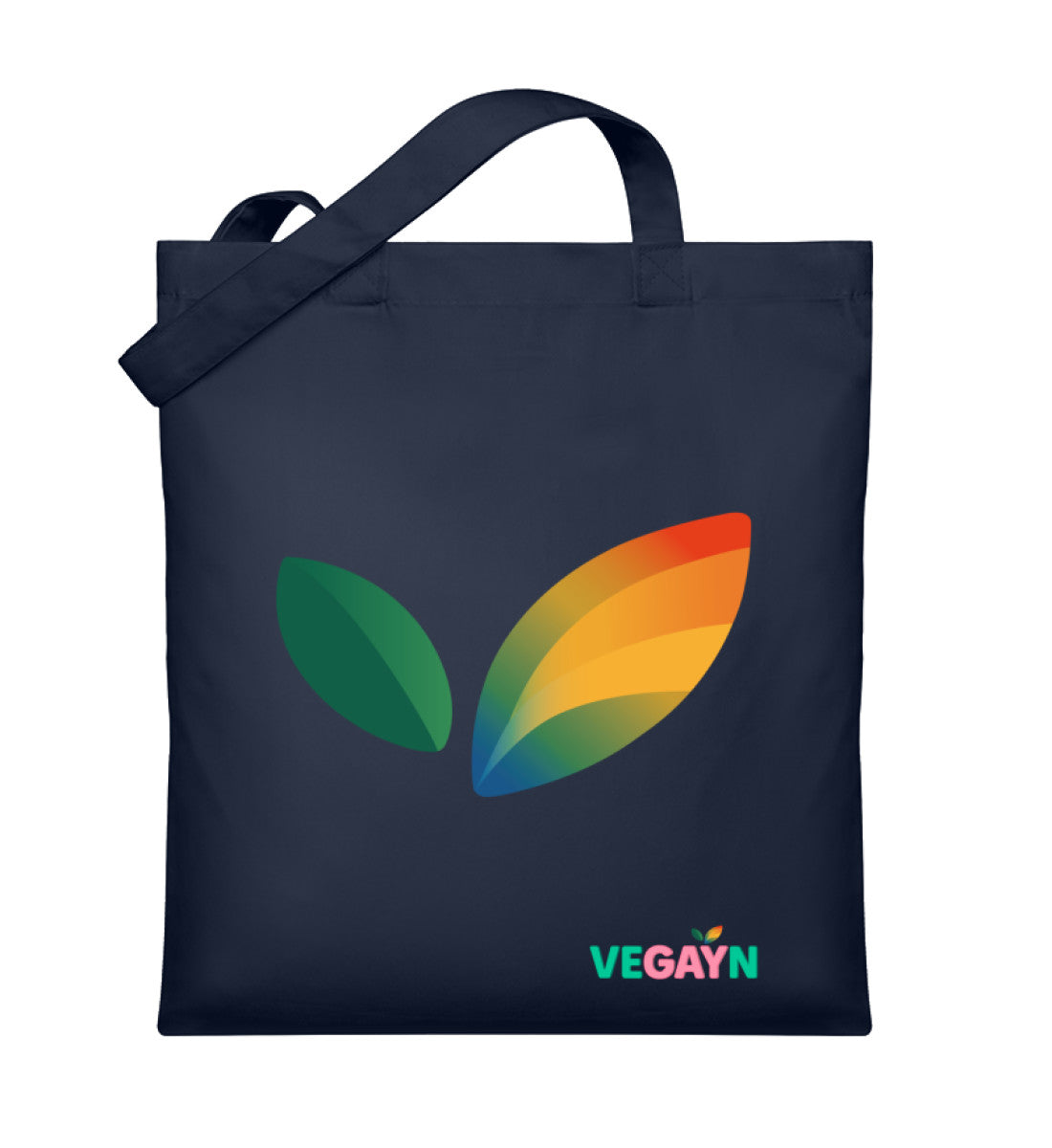 French Navy Tote Bag – Vegayn Leaf - Vegayn