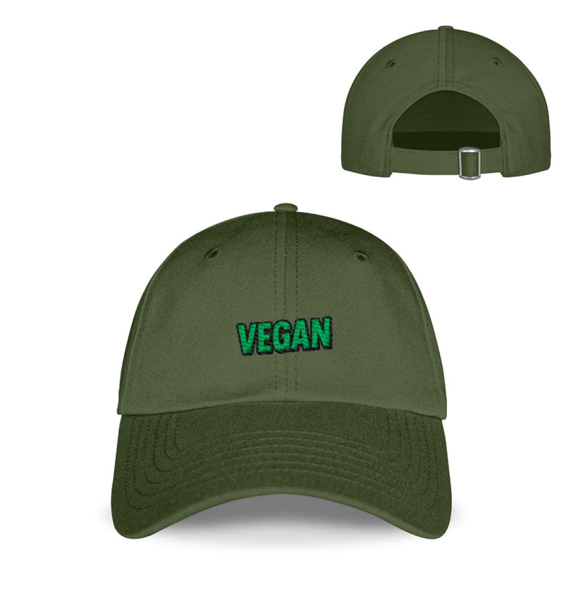 Go Green Cap Embroidery – Vegan - Vegayn
