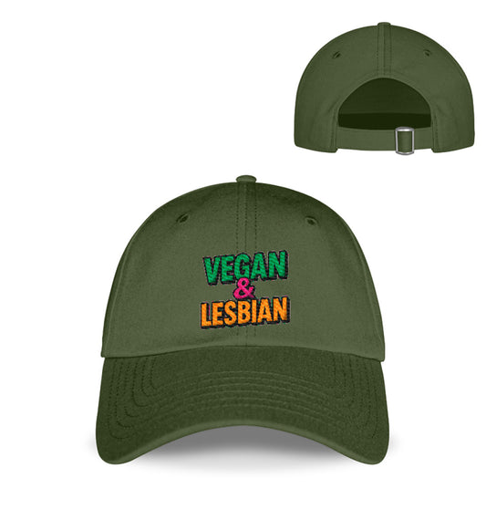 Go Green Cap Embroidery – Vegan & Lesbian - Vegayn