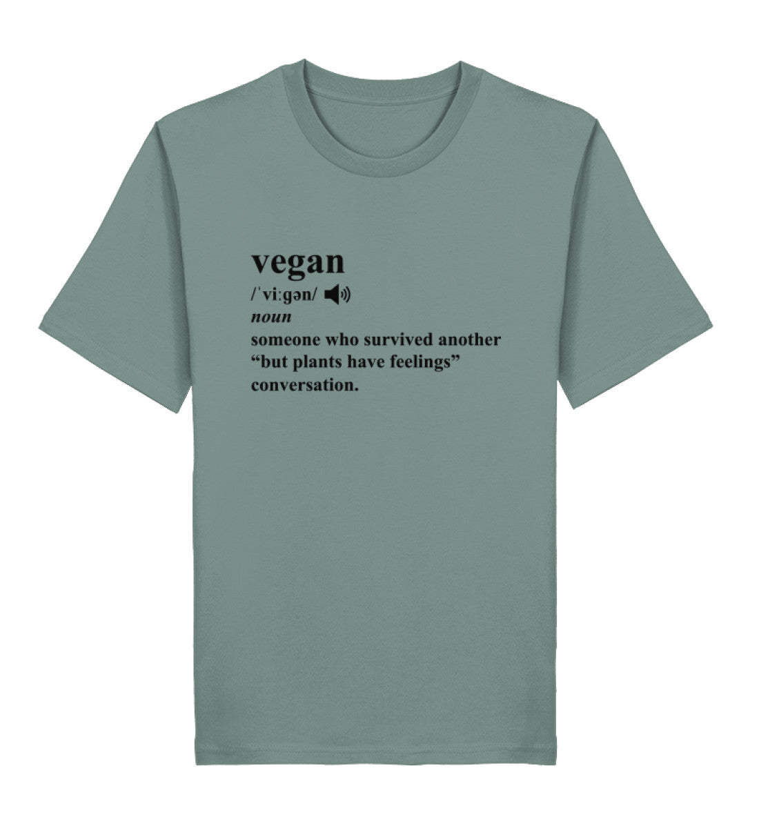 Green Bay Classic T-Shirt – Dictionary Vegan - Vegayn