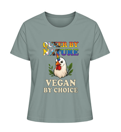 Green Bay Short-Fit T-Shirt Chicken Unicorn – Queer by nature, Vegan by choice - Vegayn
