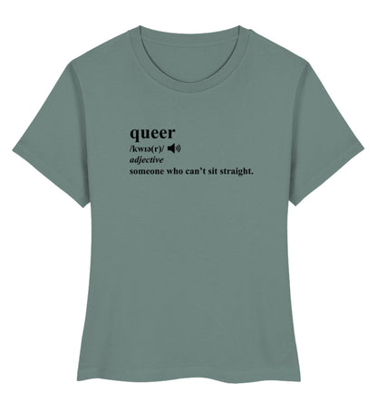 Green Bay Short-Fit T-Shirt – Dictionary Queer - Vegayn