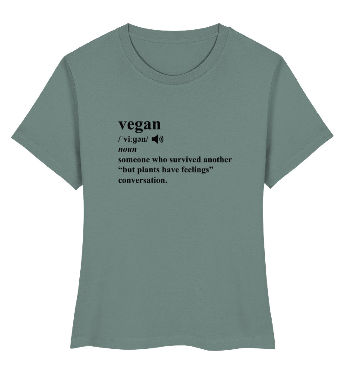 Green Bay Short-Fit T-Shirt – Dictionary Vegan - Vegayn
