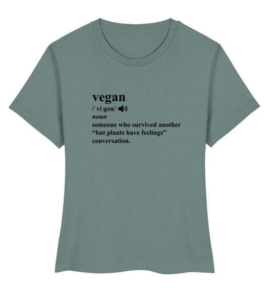 Green Bay Short-Fit T-Shirt – Dictionary Vegan - Vegayn