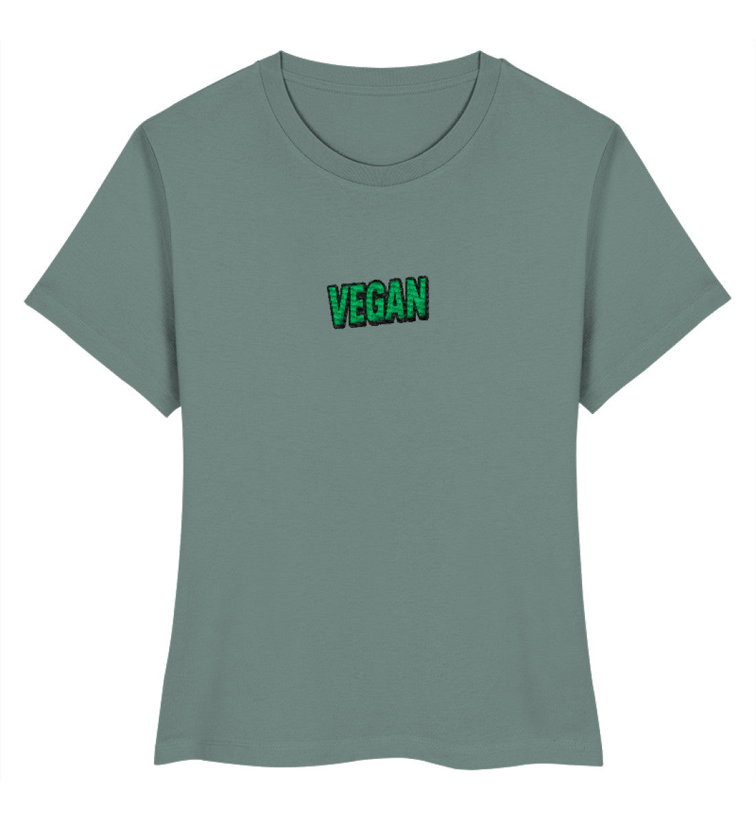Green Bay Short-Fit T-Shirt Embroidery – Vegan - Vegayn