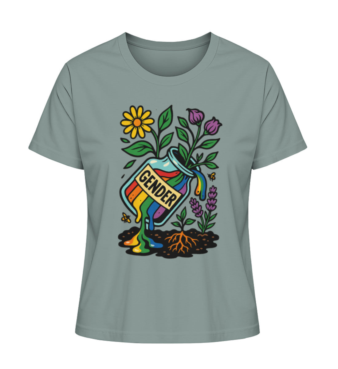 Green Bay Short-Fit T-Shirt – Gender - Vegayn