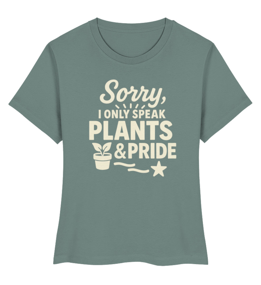 Green Bay Short-Fit T-Shirt – Sorry, I only speak Plants & Pride - Vegayn