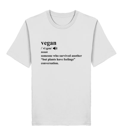 Heather Grey Classic T-Shirt – Dictionary Vegan - Vegayn
