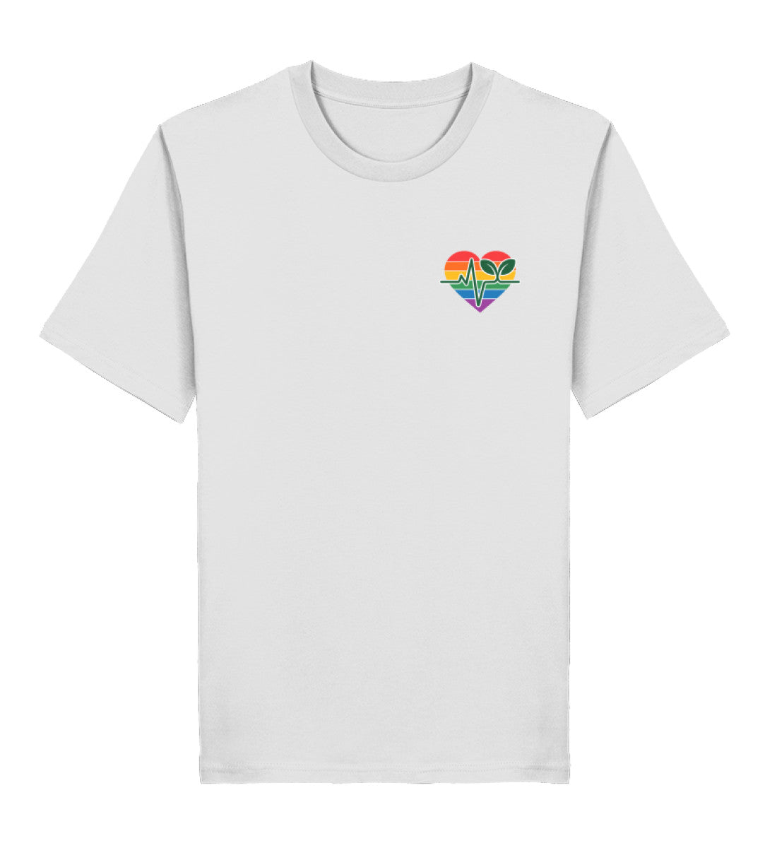 Heather Grey Classic T-Shirt – Queer-Vegan ECG - Vegayn