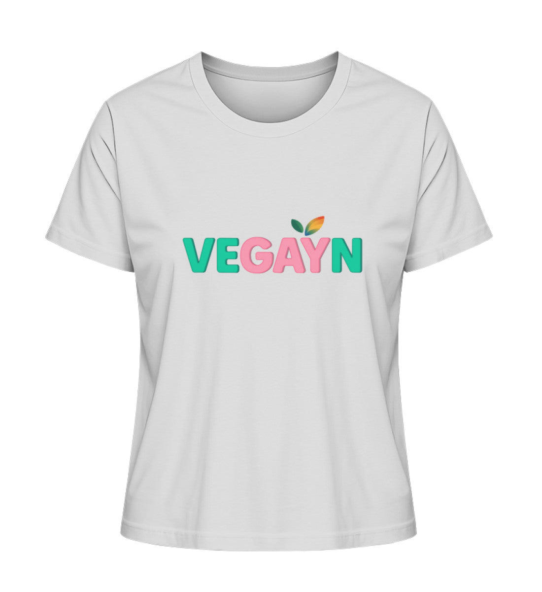 Heather Grey Short-Fit T-Shirt – Vegayn