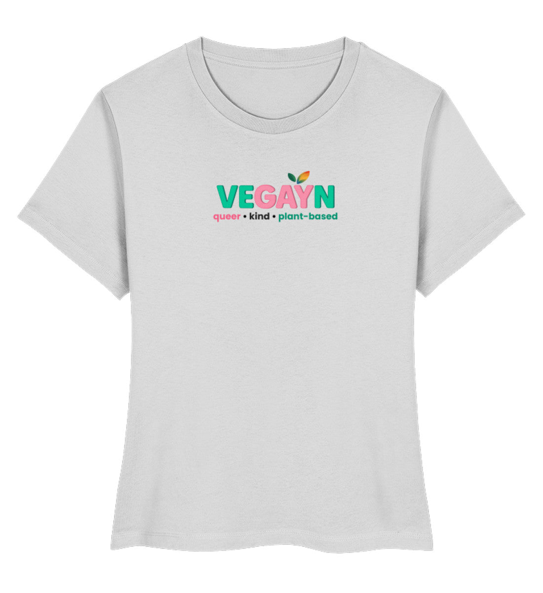 Heather Grey Short-Fit T-Shirt – Vegayn queer • kind • plant-based - Vegayn
