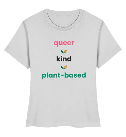 Heather Grey Short-Fit T-Shirt – queer • kind • plant-based - Vegayn