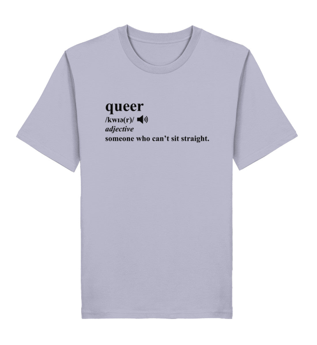 Lavender Classic T-Shirt – Dictionary Queer - Vegayn