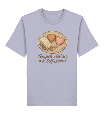 Lavender Classic T-Shirt – Tempeh, seitan & self-love - Vegayn