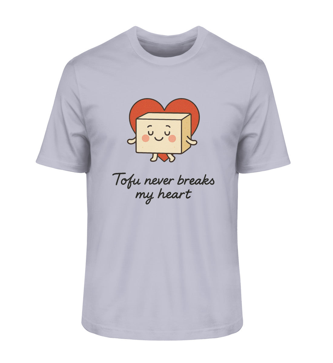 Lavender Classic T-Shirt – Tofu never breaks my heart - Vegayn