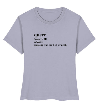 Lavender Short-Fit T-Shirt – Dictionary Queer - Vegayn