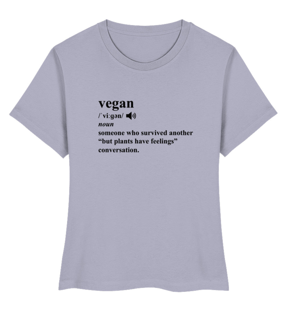 Lavender Short-Fit T-Shirt – Dictionary Vegan - Vegayn