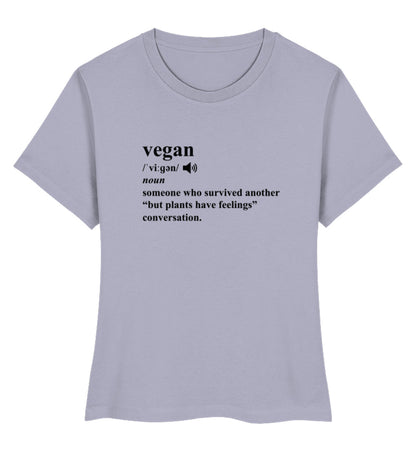 Lavender Short-Fit T-Shirt – Dictionary Vegan - Vegayn
