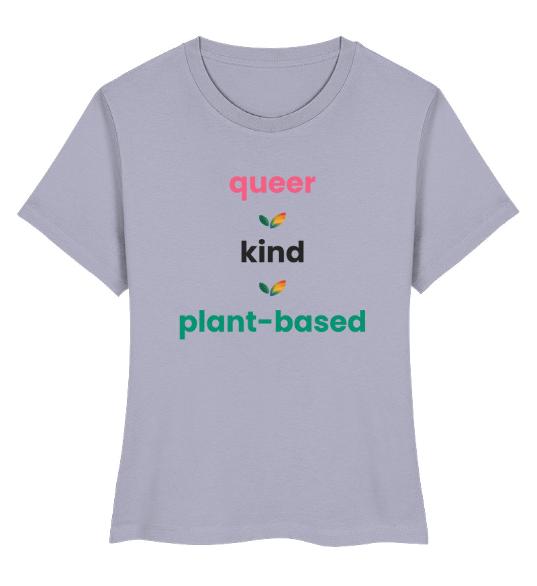 Lavender Short-Fit T-Shirt – queer • kind • plant-based - Vegayn