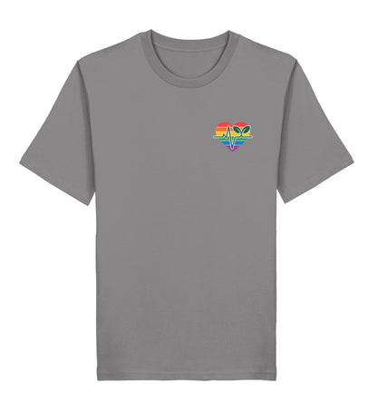 Mid Heather Grey Classic T-Shirt – Queer-Vegan ECG - Vegayn