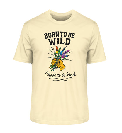 Natural Raw Classic T-Shirt – Born to be wild. Chose to be kind. - Vegayn