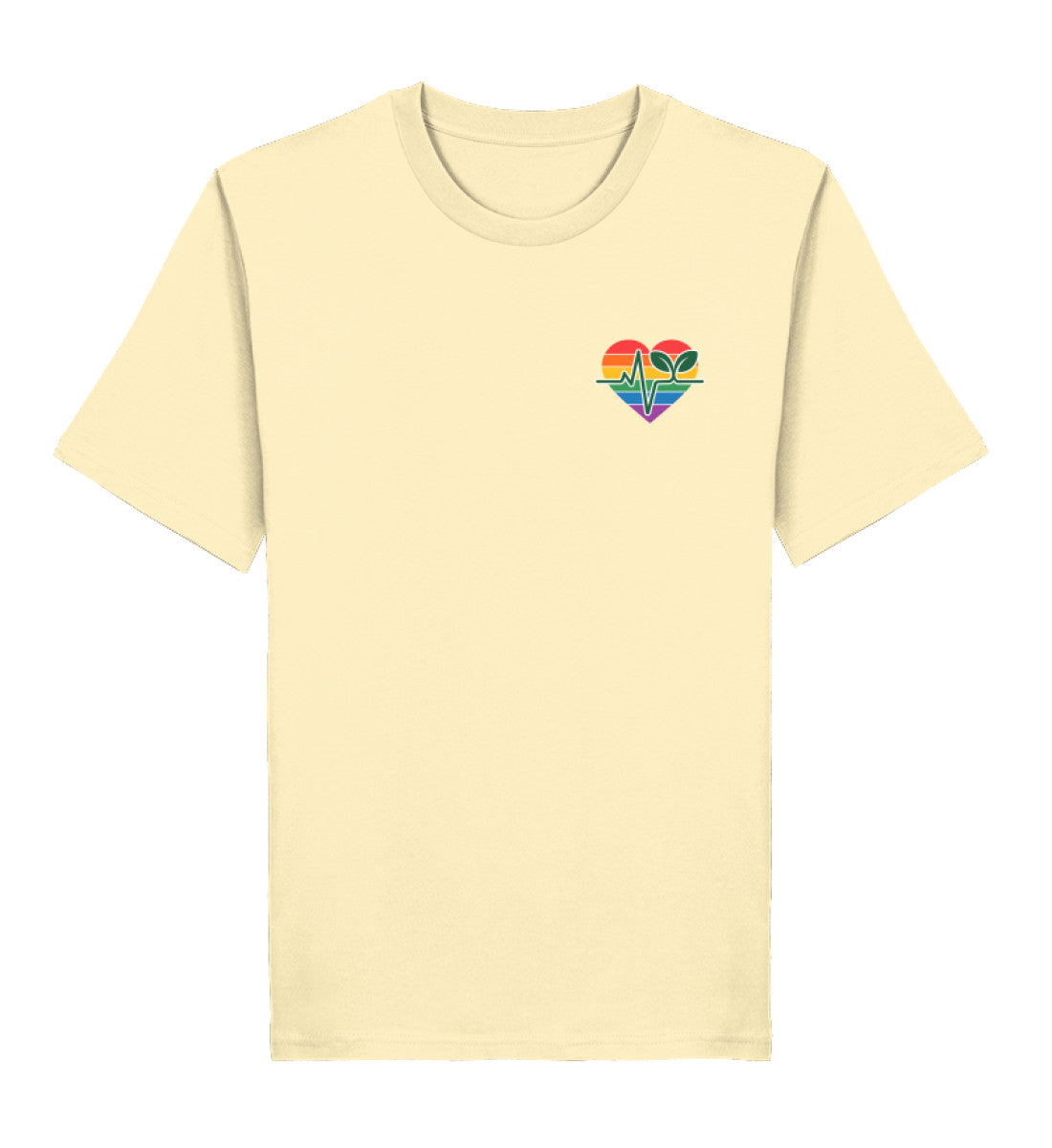 Natural Raw Classic T-Shirt – Queer-Vegan ECG - Vegayn