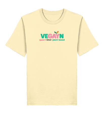 Natural Raw Classic T-Shirt – Vegayn queer • kind • plant-based - Vegayn