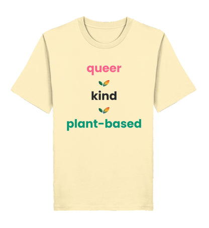 Natural Raw Classic T-Shirt – queer • kind • plant-based - Vegayn