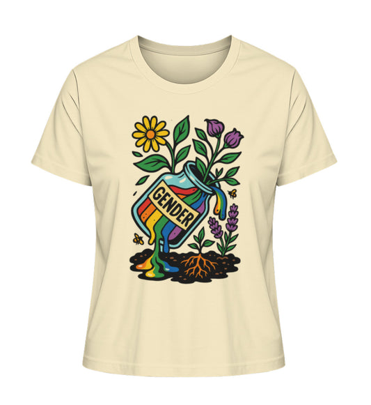Natural Raw Short-Fit T-Shirt – Gender - Vegayn