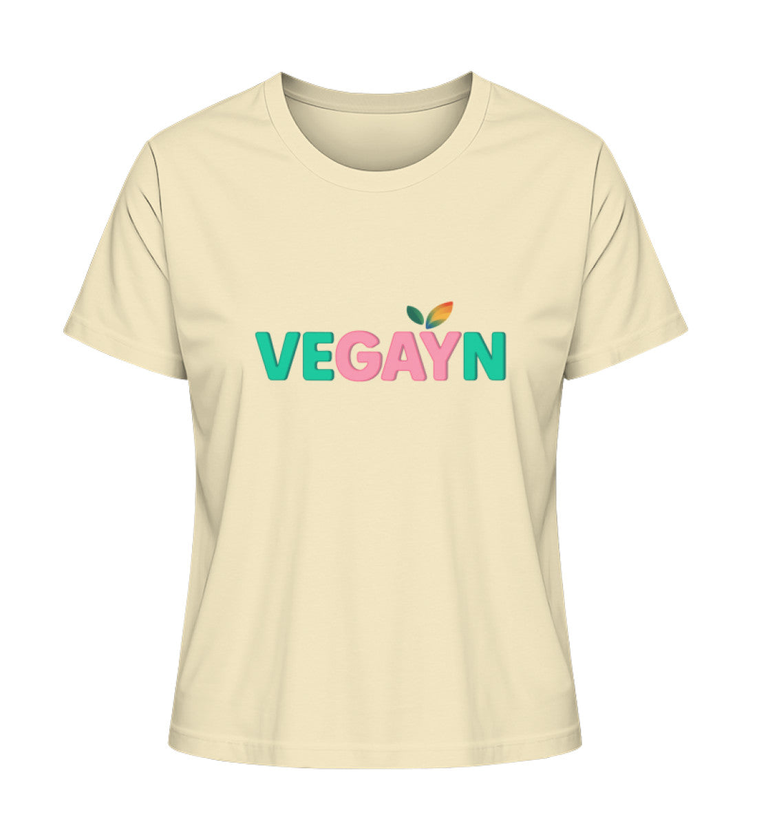 Natural Raw Short-Fit T-Shirt – Vegayn