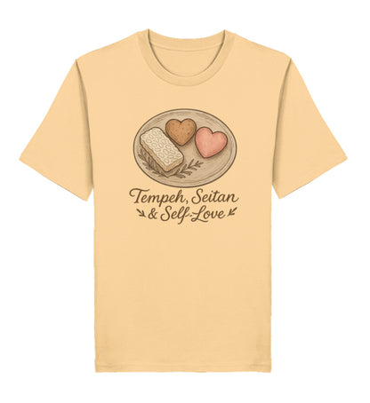 Nispero Classic T-Shirt – Tempeh, seitan & self-love - Vegayn