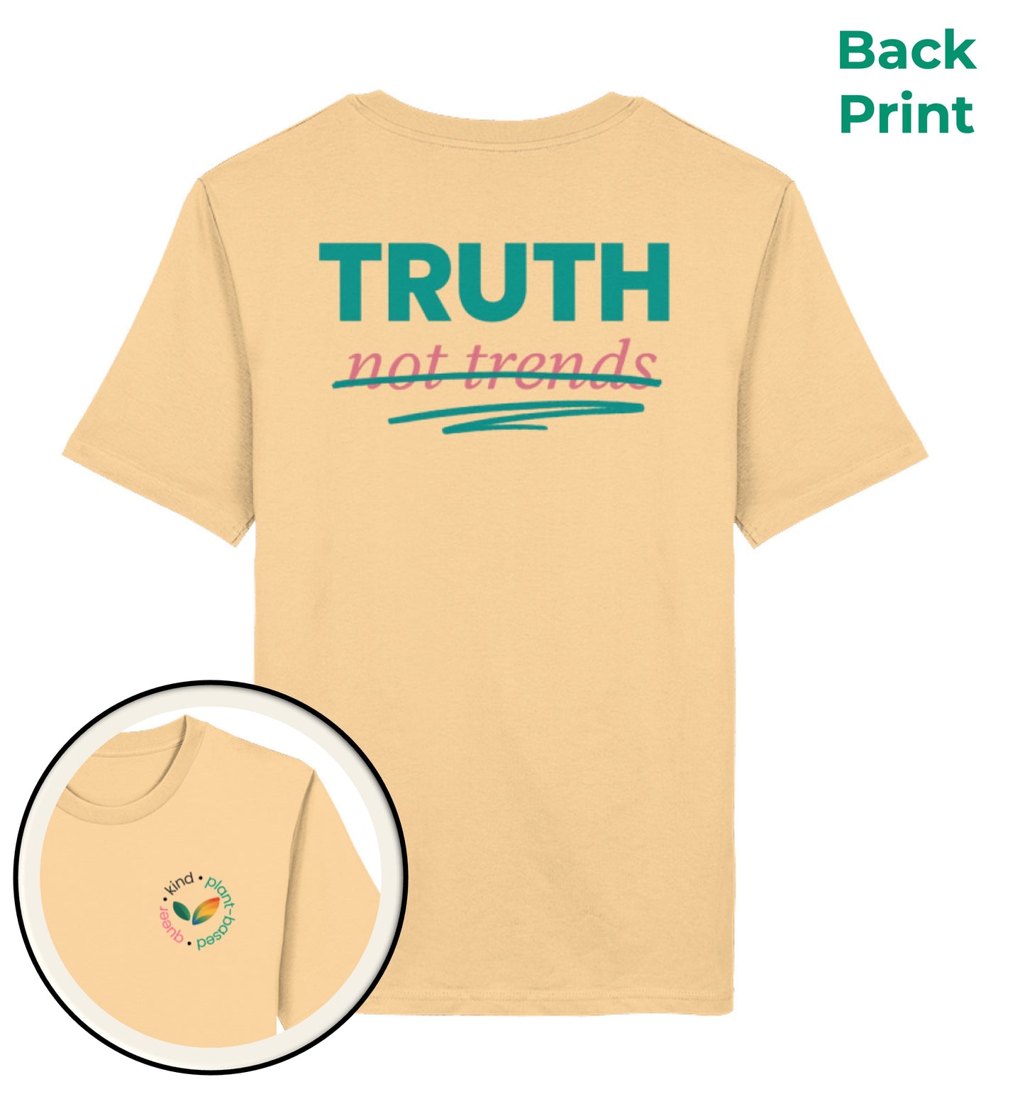 Nispero Classic T-Shirt – Truth, not trends - Vegayn