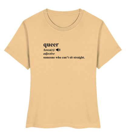 Nispero Short-Fit T-Shirt – Dictionary Queer - Vegayn
